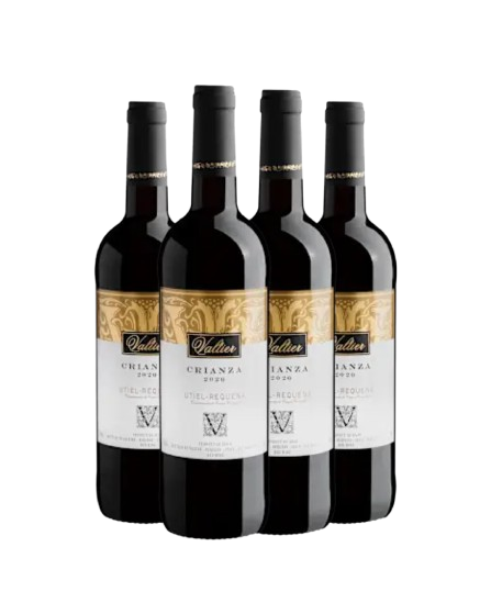 Kit 4 Valtier Crianza Utiel-Requena DOP