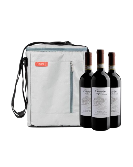 Kit 3 Campo Alle Noci Brunello di Montalcino DOCG + Bolsa Térmica