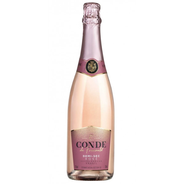Espumante Conde de Foucauld Demi-Sec Rosé 750ml