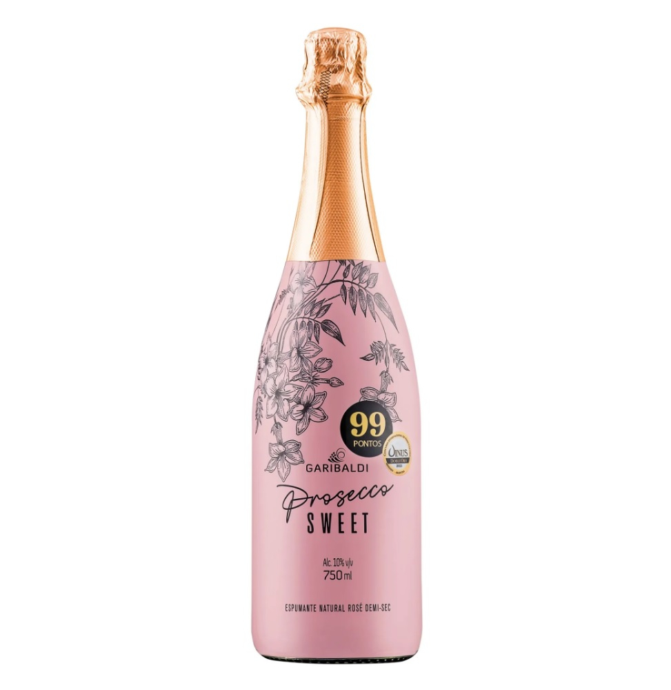 Espumante Garibaldi Prosecco Rosé Sweet 750ml