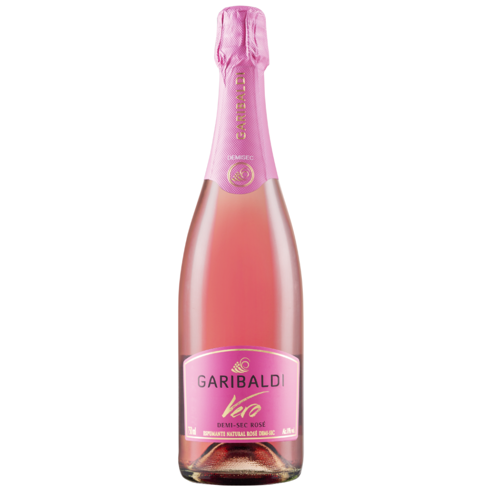 Espumante Garibaldi Vero Demi-Sec Rosé 750ml