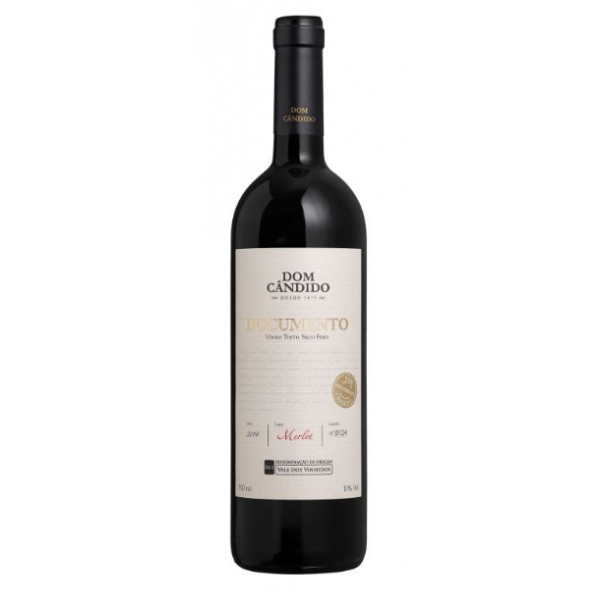 Vinho Dom Cândido Merlot Documento D.O. 750ml