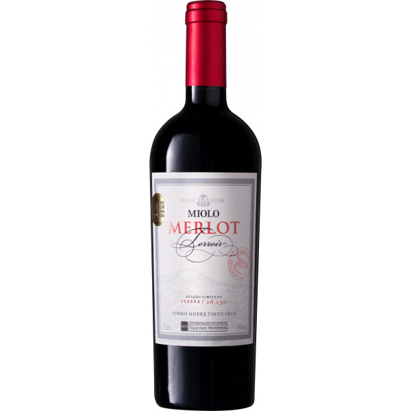 Vinho Miolo Merlot Terroir D.O.V.V. 750ml