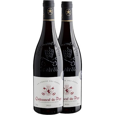 Kit 2 La Chaise des Papes Châteauneuf-du-Pape AOC