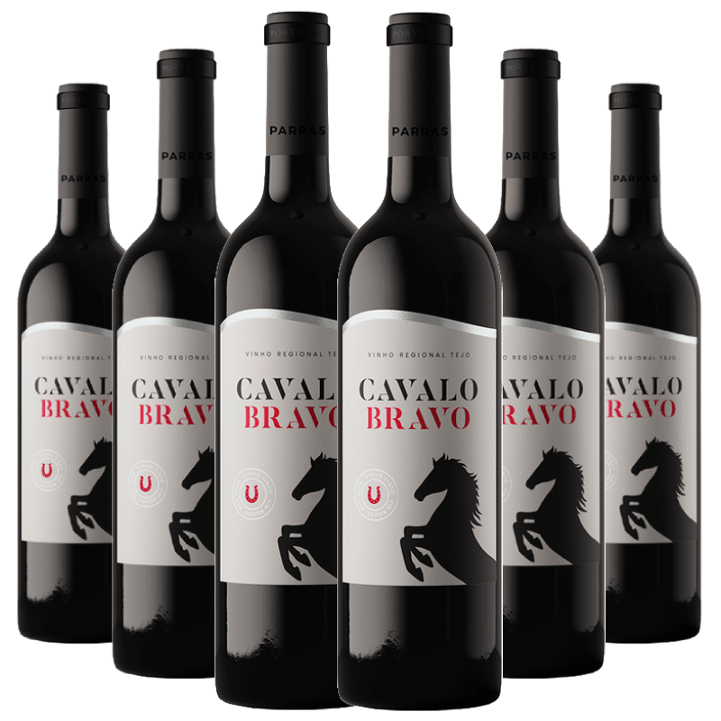 Kit 6 Vinhos Cavalo Bravo Tinto