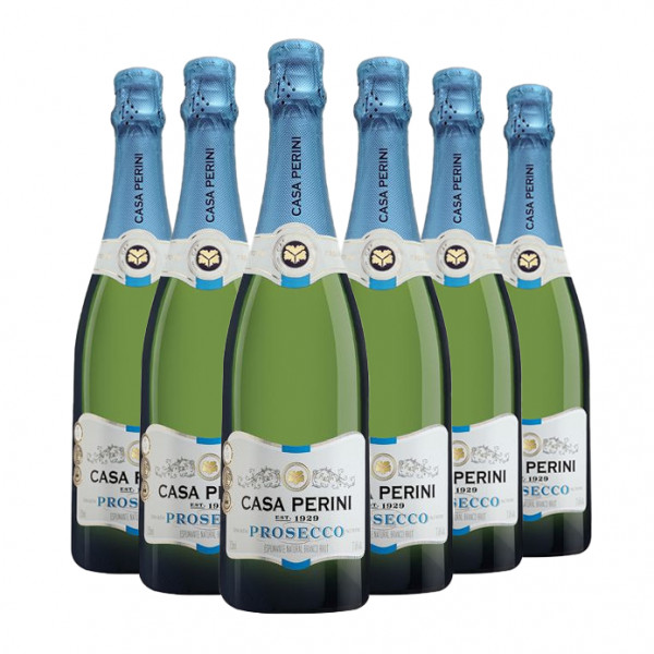 Pack 6 Espumantes Casa Perini Prosecco 750ml