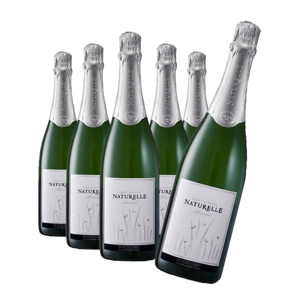 Pack 6 Espumantes Casa Valduga Naturelle Moscatel 750ml