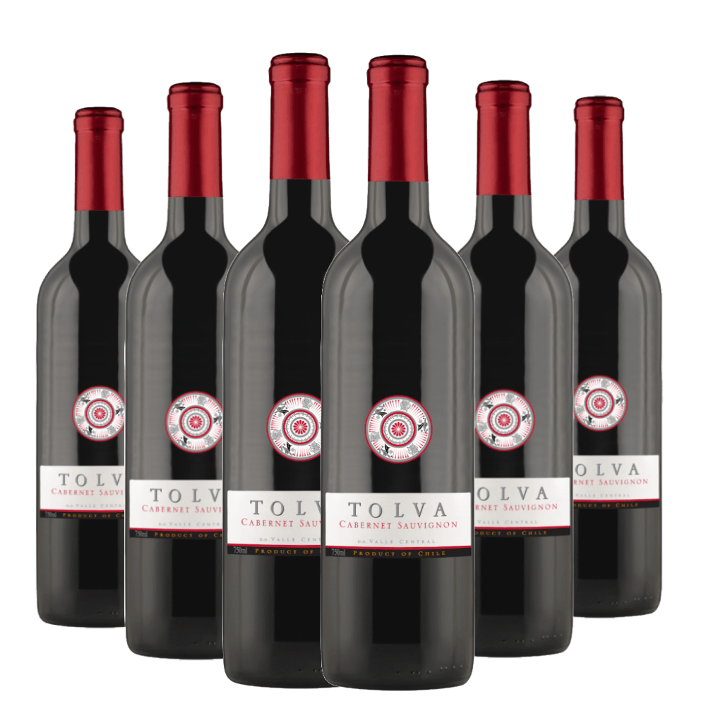 Kit 6 Garrafas Vinho Tolva Cabernet Sauvignon