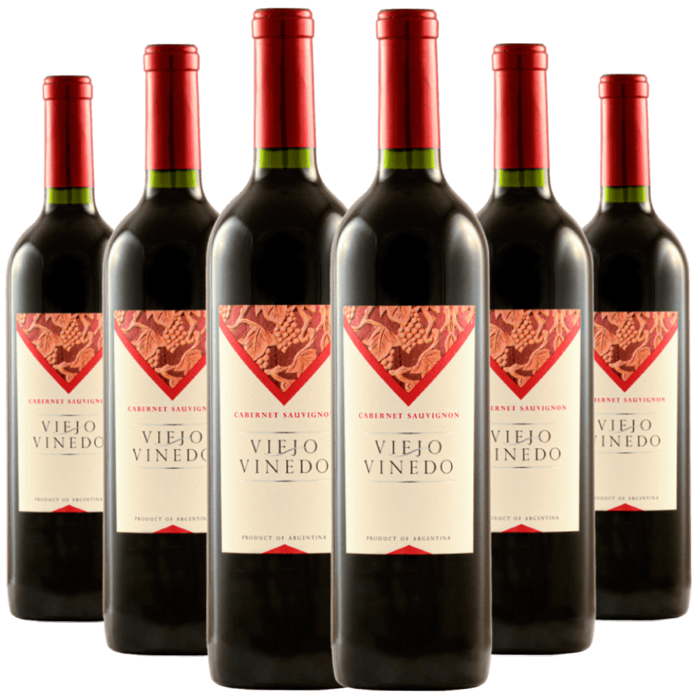 Kit Caixa Fechada 6 Vinhos Viejo Viñedo Cabernet Sauvignon