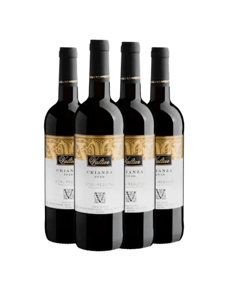 Kit 4 Valtier Crianza Utiel-Requena DOP