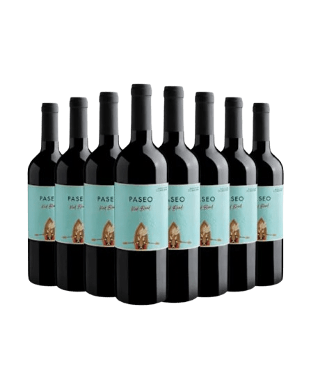 Kit 8 Paseo Red Blend Valle Central D.O.