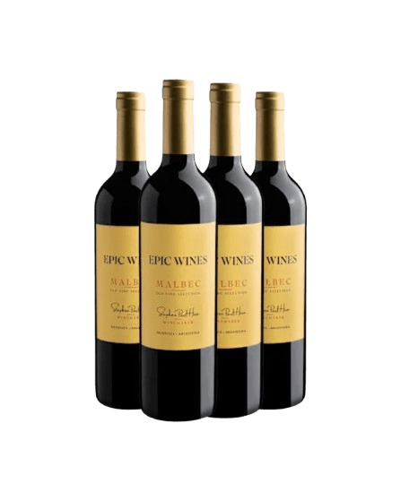Kit 4 Belhara Estate Epic Wines Malbec
