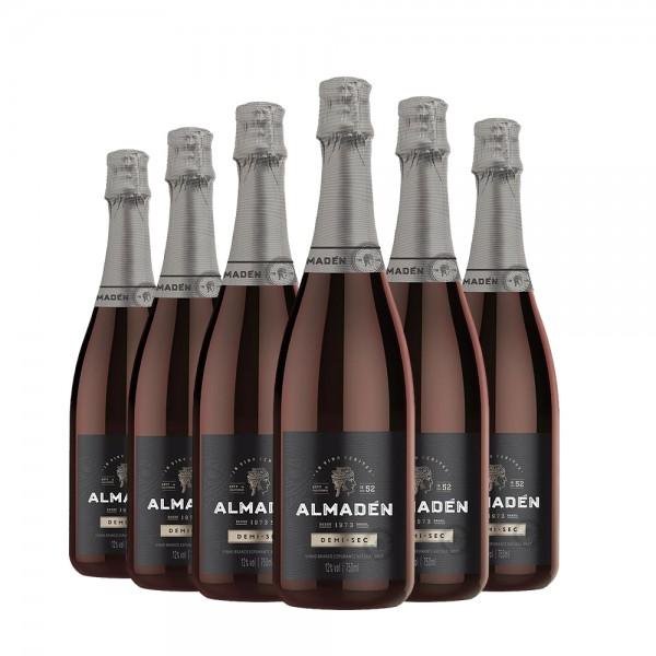 Pack 6 Espumantes Almadén Demi-Sec 750ml