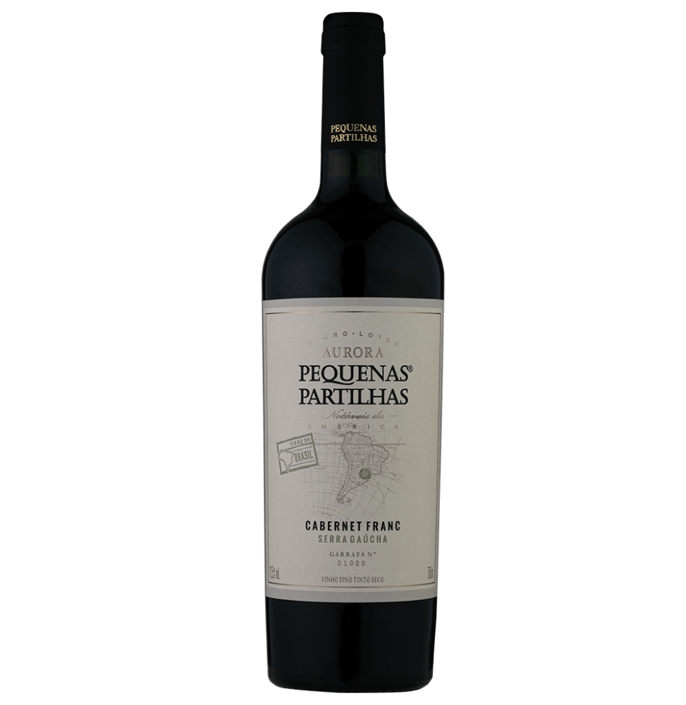 Vinho Aurora Pequenas Partilhas Cabernet Franc 750ml